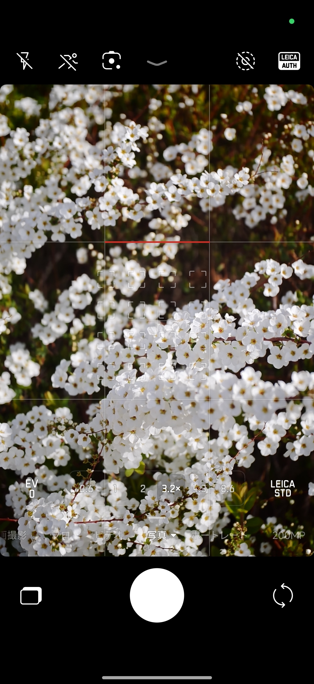通常の写真モードでも2:3が使える