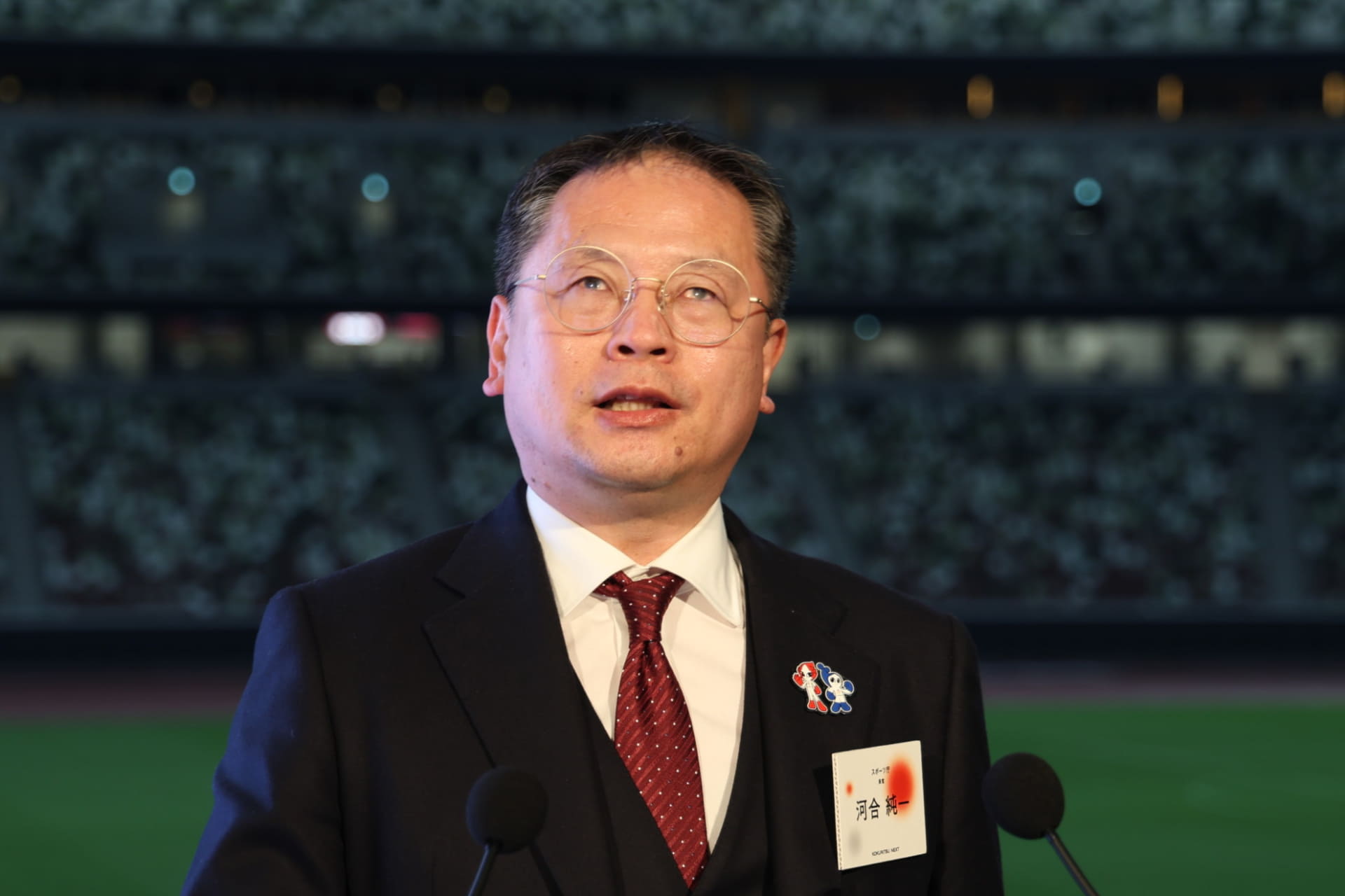 スポーツ庁長官の河合純一氏