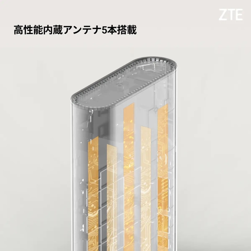 【新品未使用】ZTE Sora BE3600 Pro Wi-Fi7　ルーター ZTE、ゲーミング特化ルーター「ZTE Inazuma BE7200 Pro+」と
