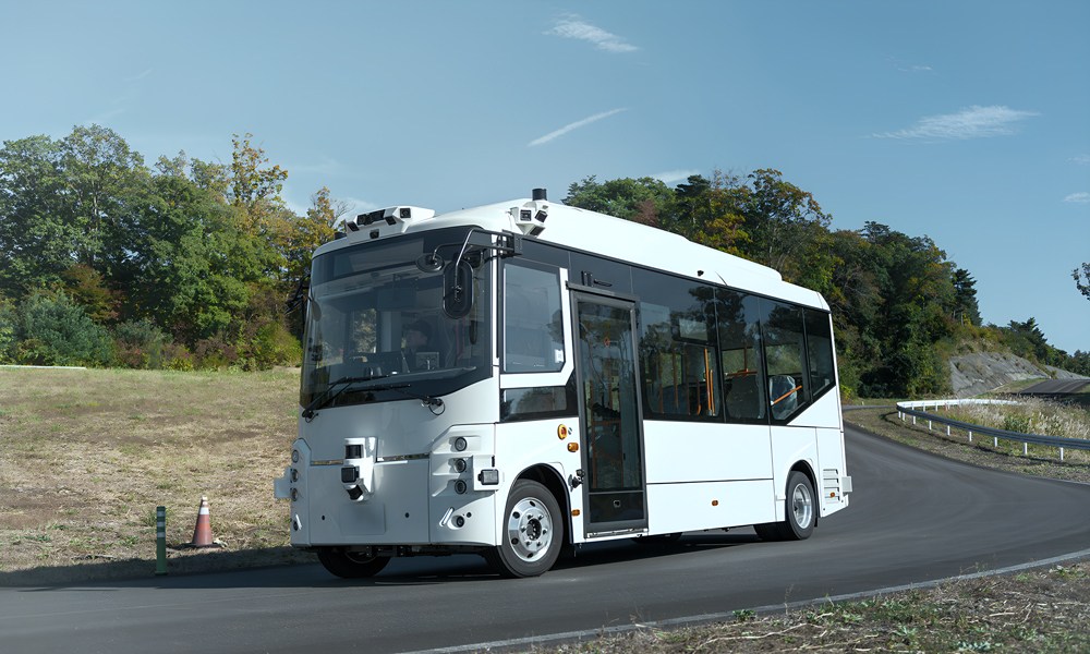 自動運転小型EVバス「Minibus 2.0」