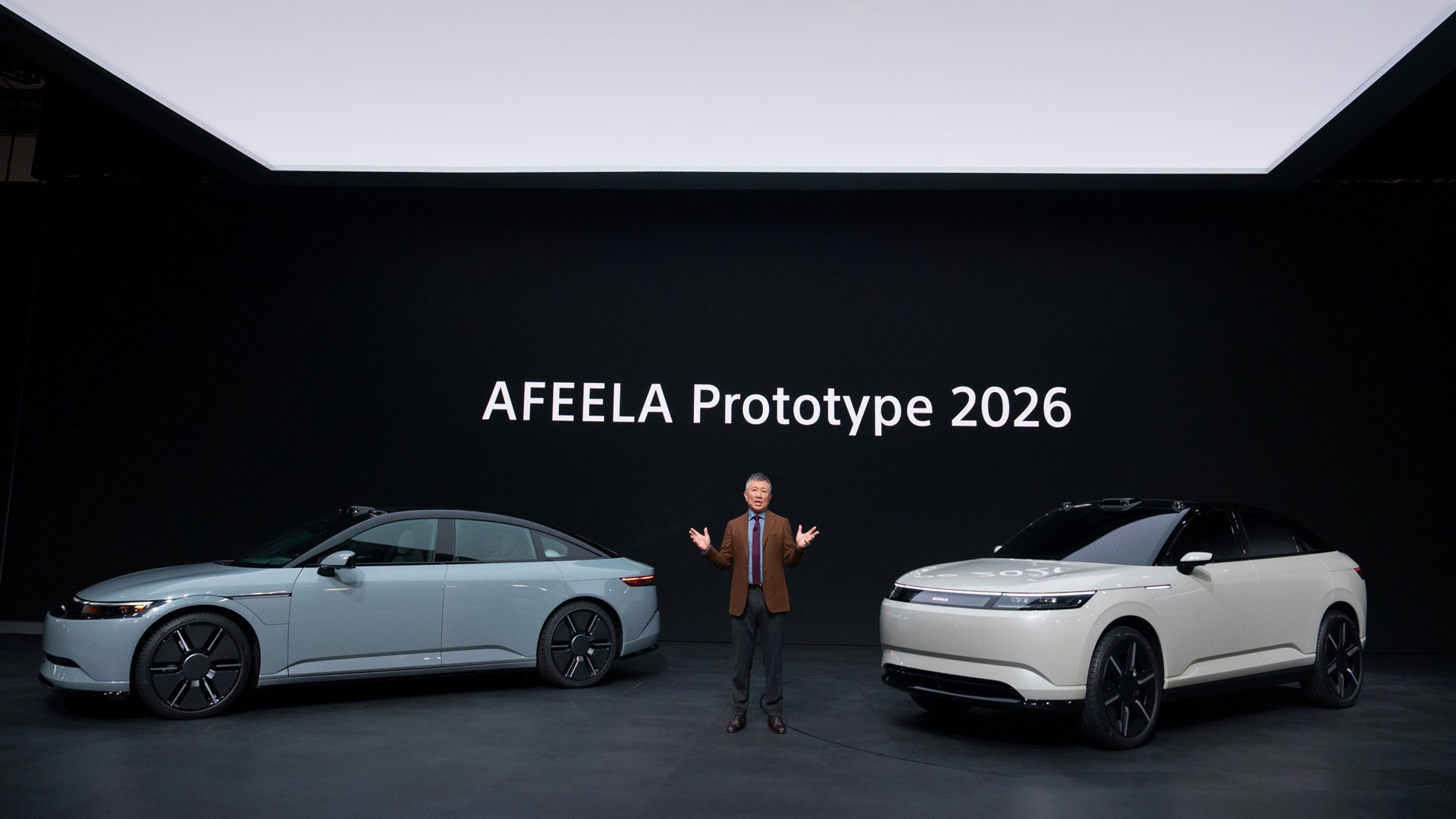 CES 2026で公開した「AFEELA 1」と「AFEELA Prototype 2026」