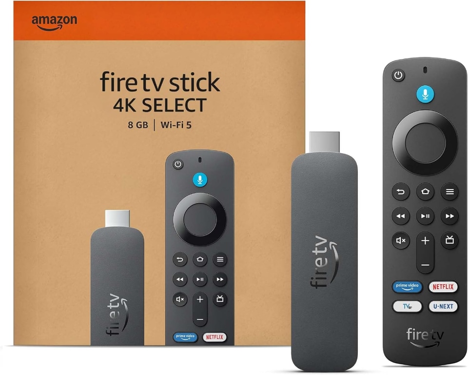 Fire TVシリーズがセール、「4K Select」が38％オフなど - ケータイ Watch