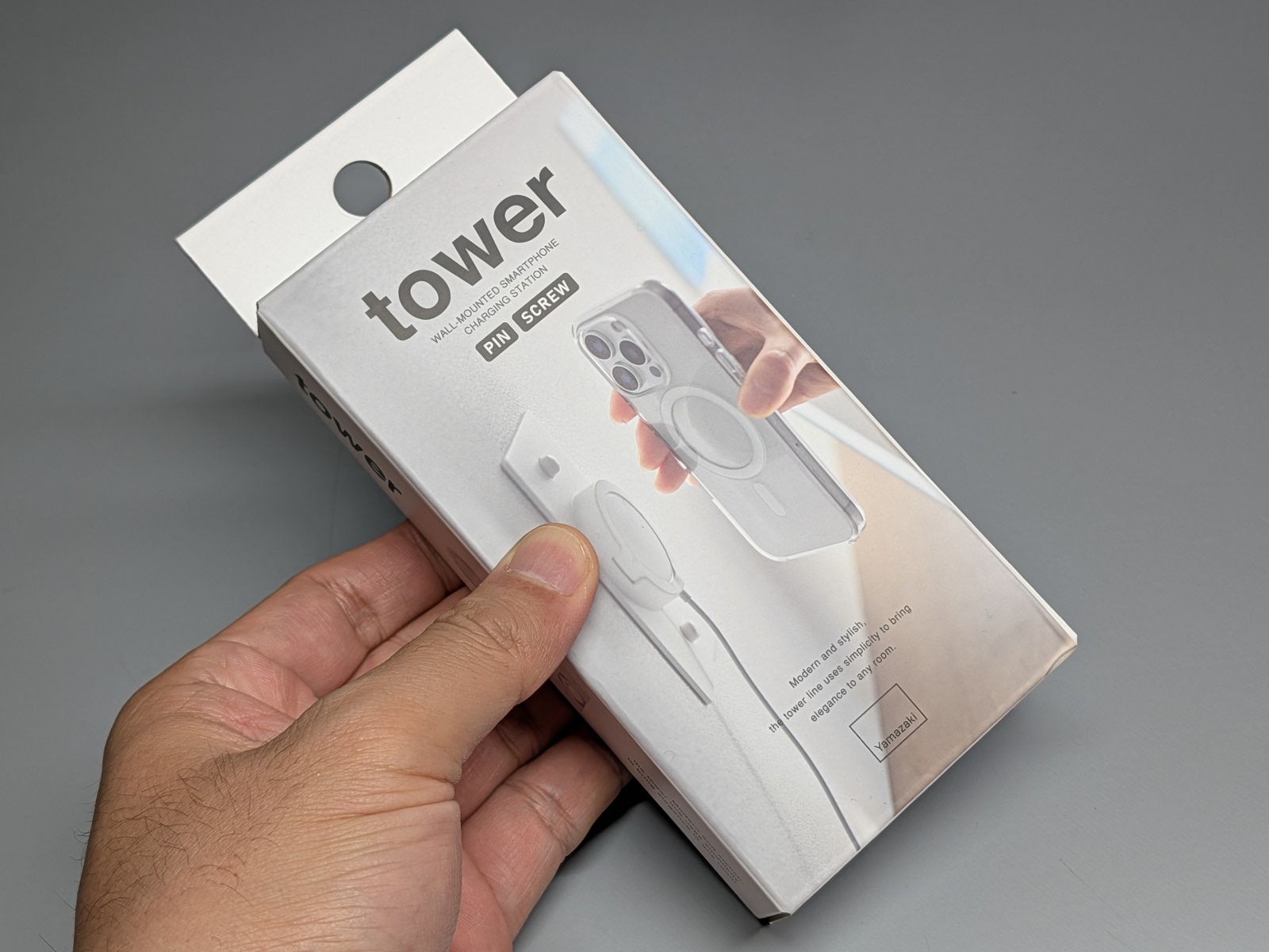 製品パッケージ。同社の「tower」ブランドの一製品