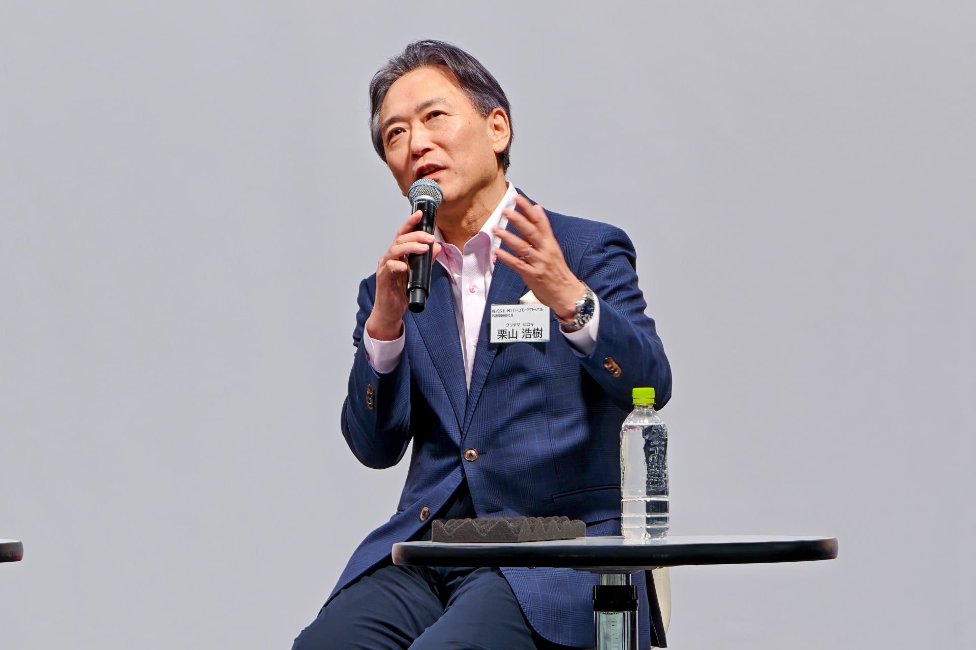 NTTドコモ・グローバル 代表取締役社長 栗山浩樹氏