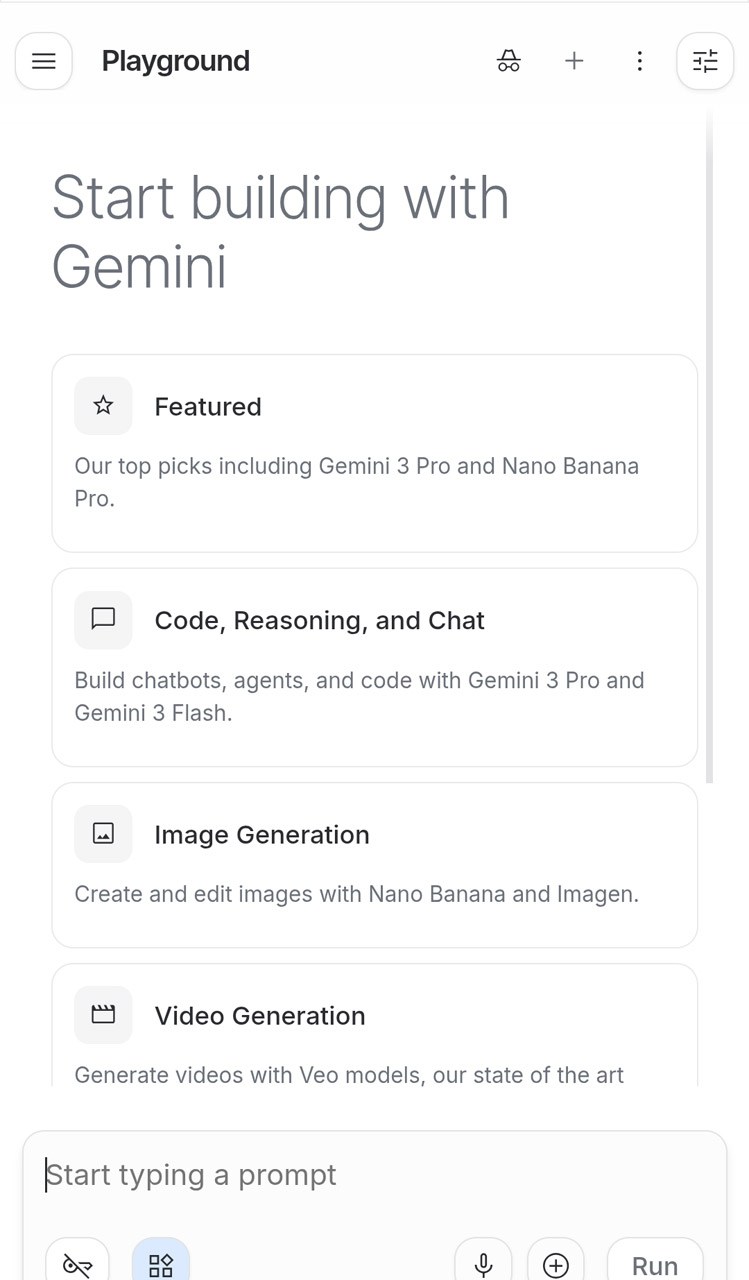 アプリを作るなら「Code, Reasoning, and Chat」を選択