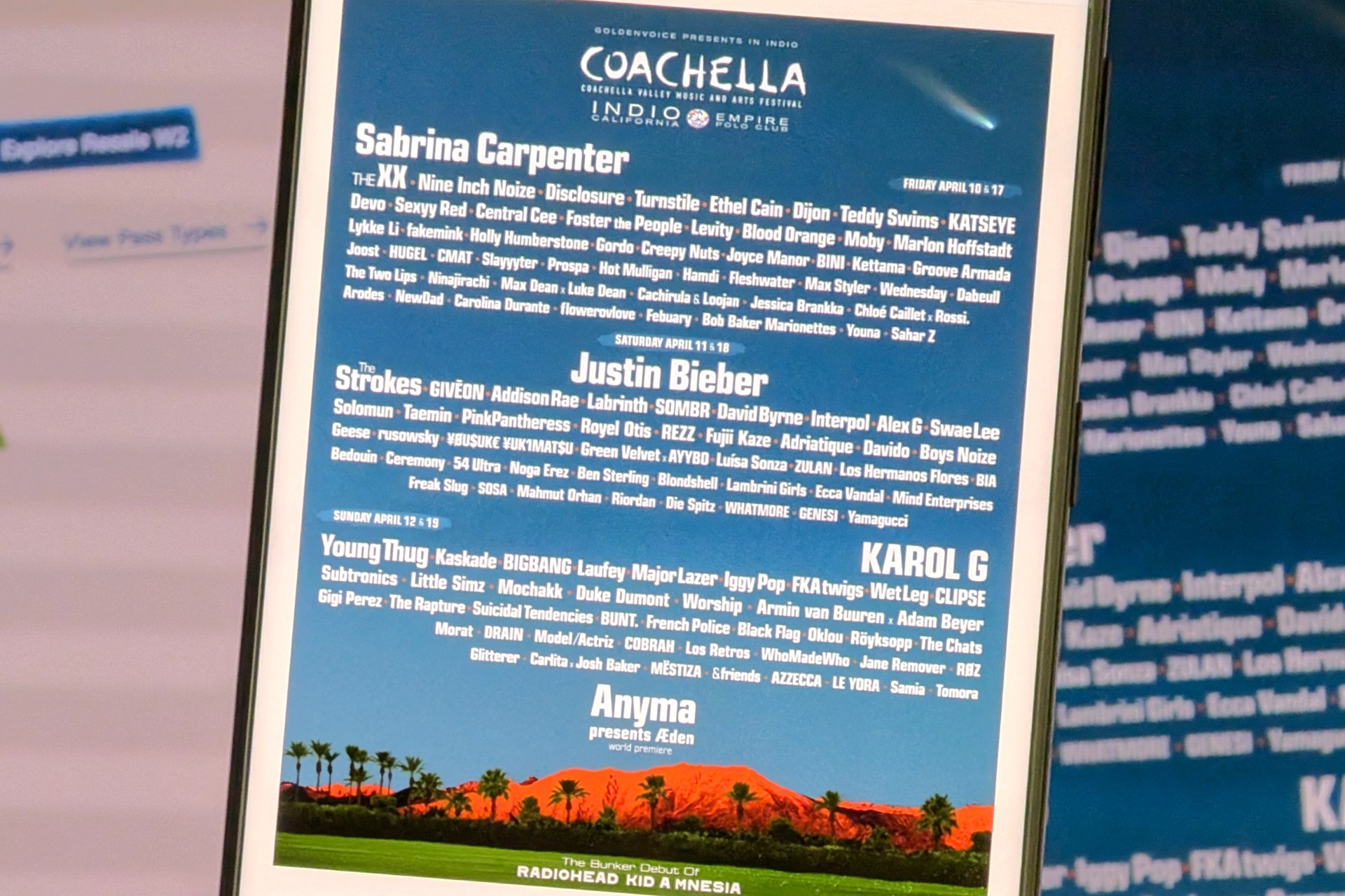 <a href="https://www.coachella.com/" class="strong bn" target="_blank">Goldenvoice コーチェラ公式サイト</a>より