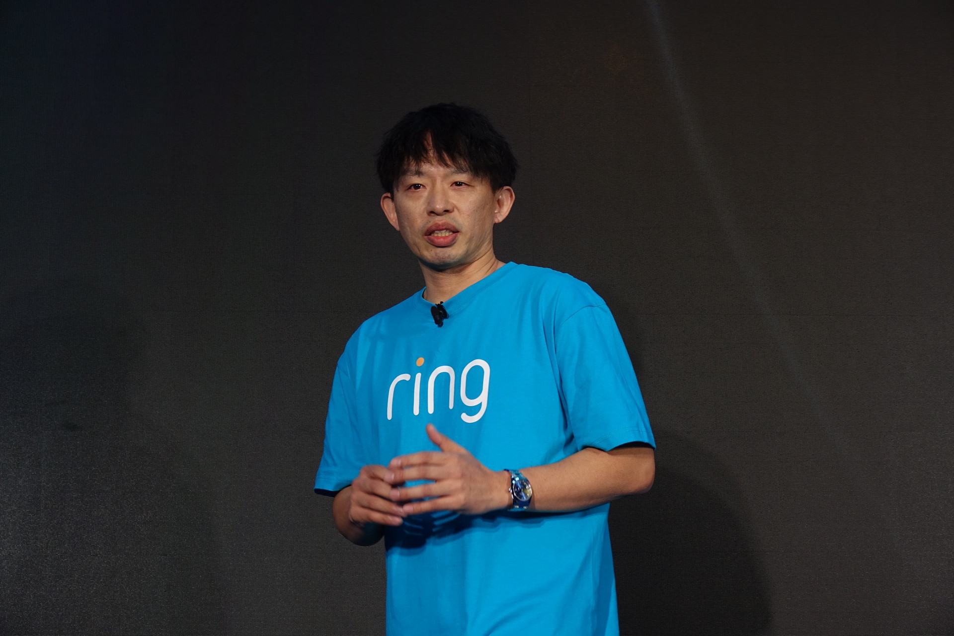 左＝Ringのジェイミー・シミノフ氏。右＝Ring Japanの瀬口雄介氏