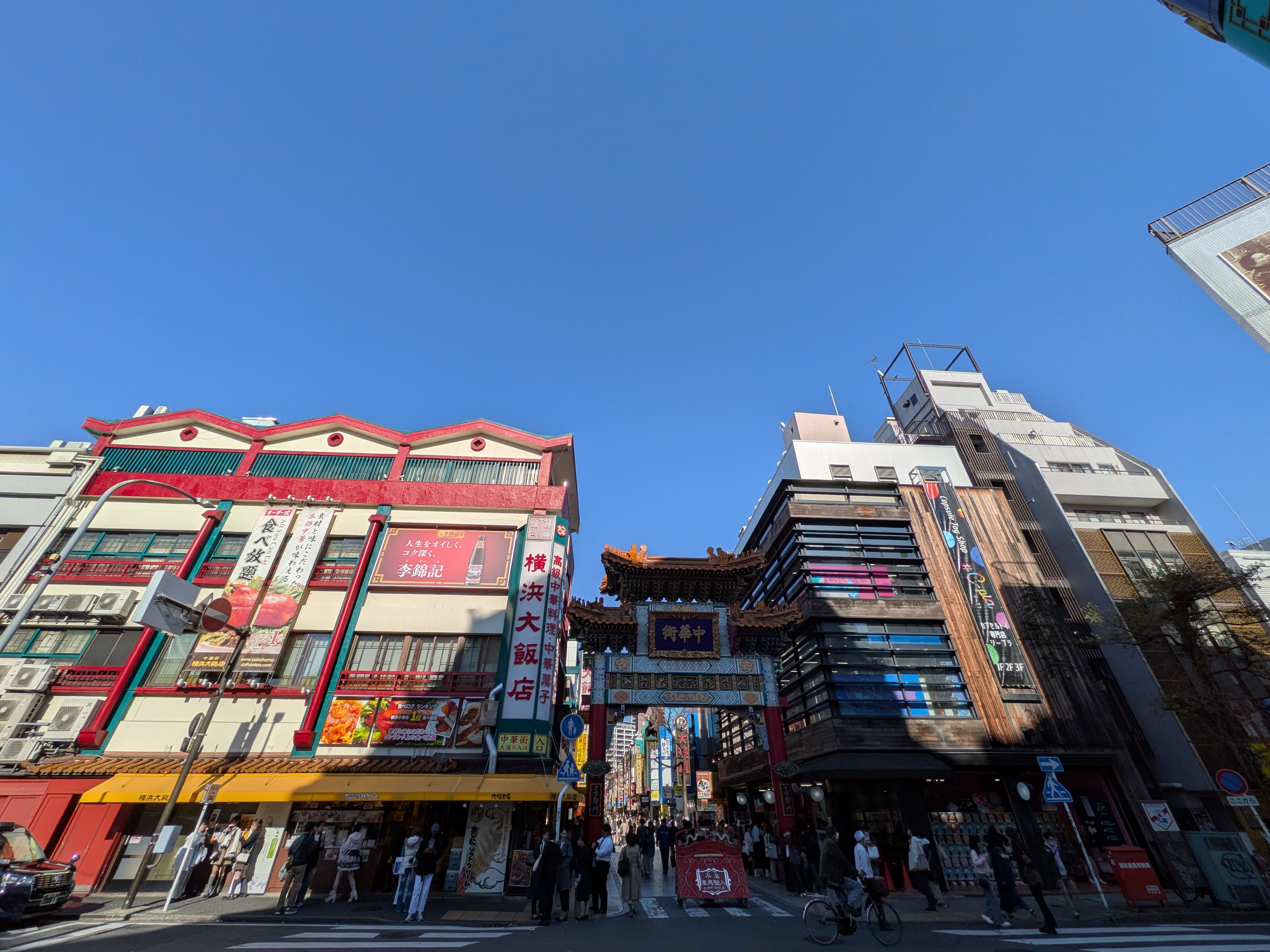 超広角の0.5倍で撮影