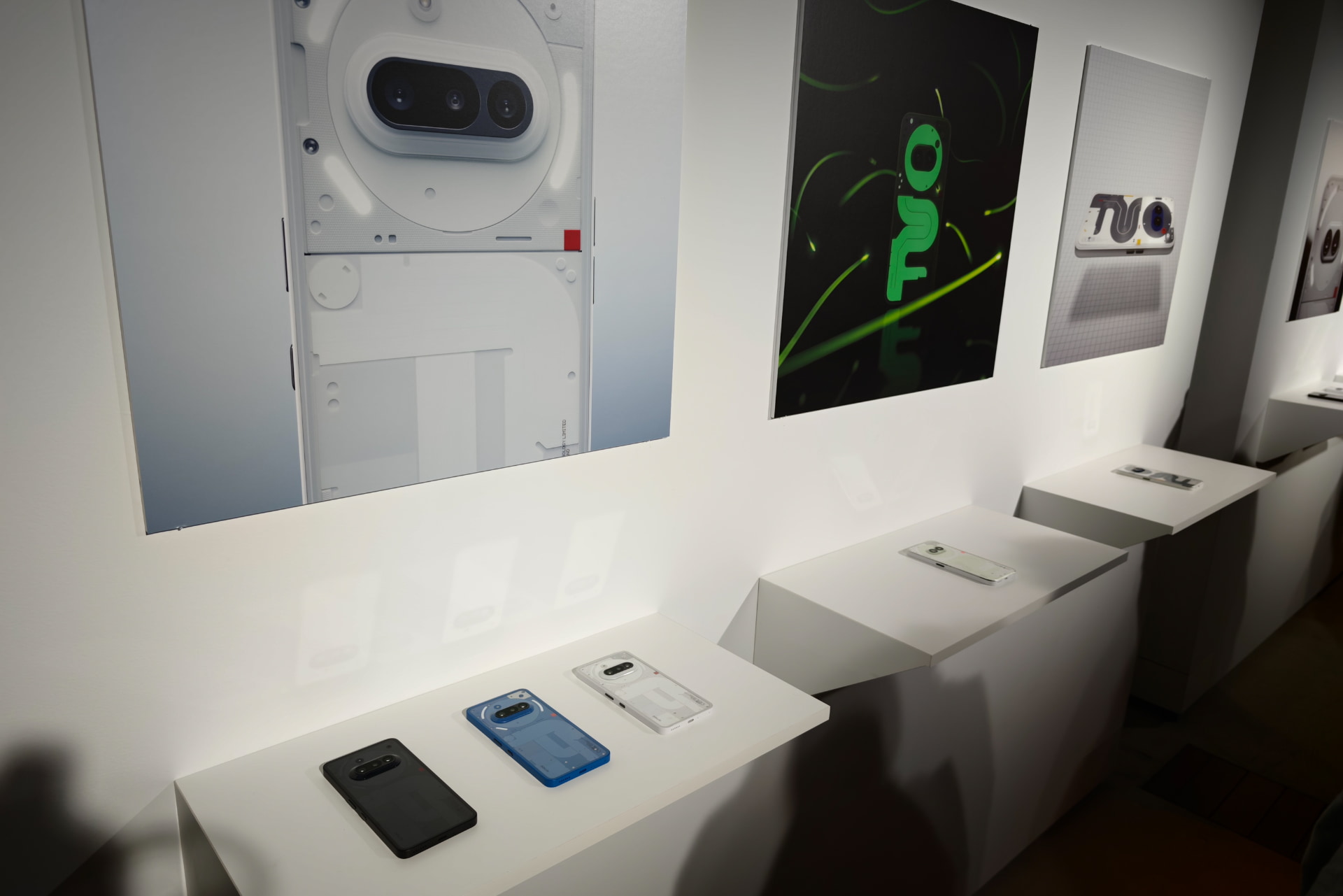 歴代Nothing製品も展示