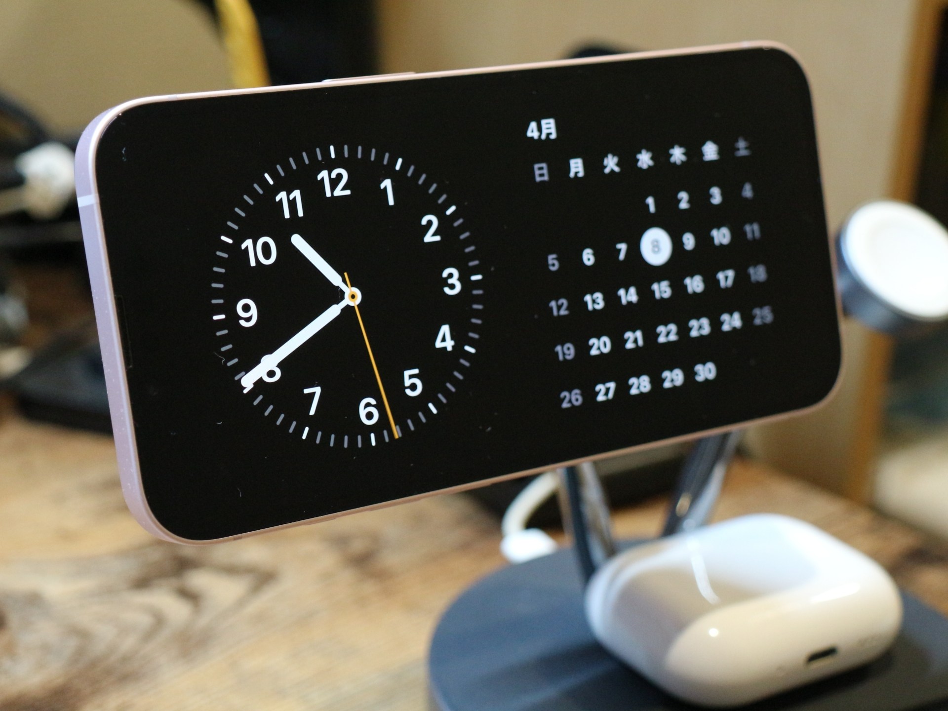 スタンバイモードも利用できるが、常時表示には非対応