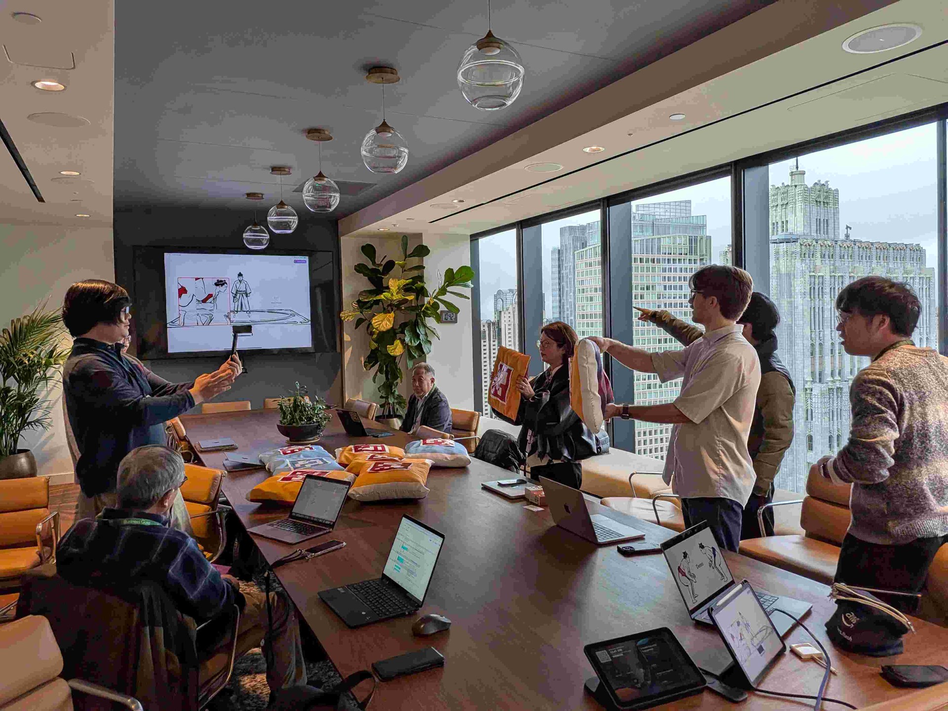 シリコンバレーツアーでのプレゼン