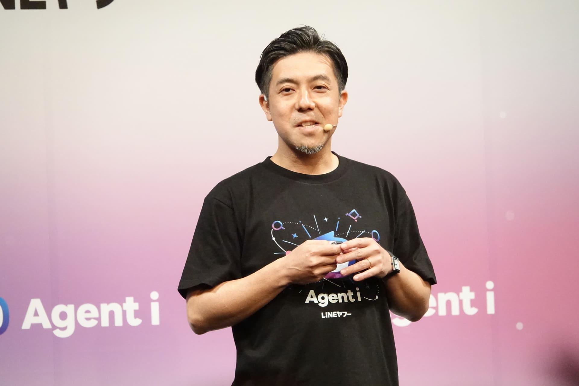 上級執行役員AI Agent統括SBUリードの葭沢光伸氏