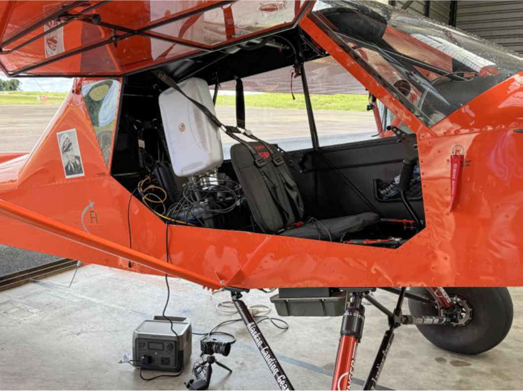 Pop-up 5Gを搭載した小型飛行機（提供：Neutral Wireless）