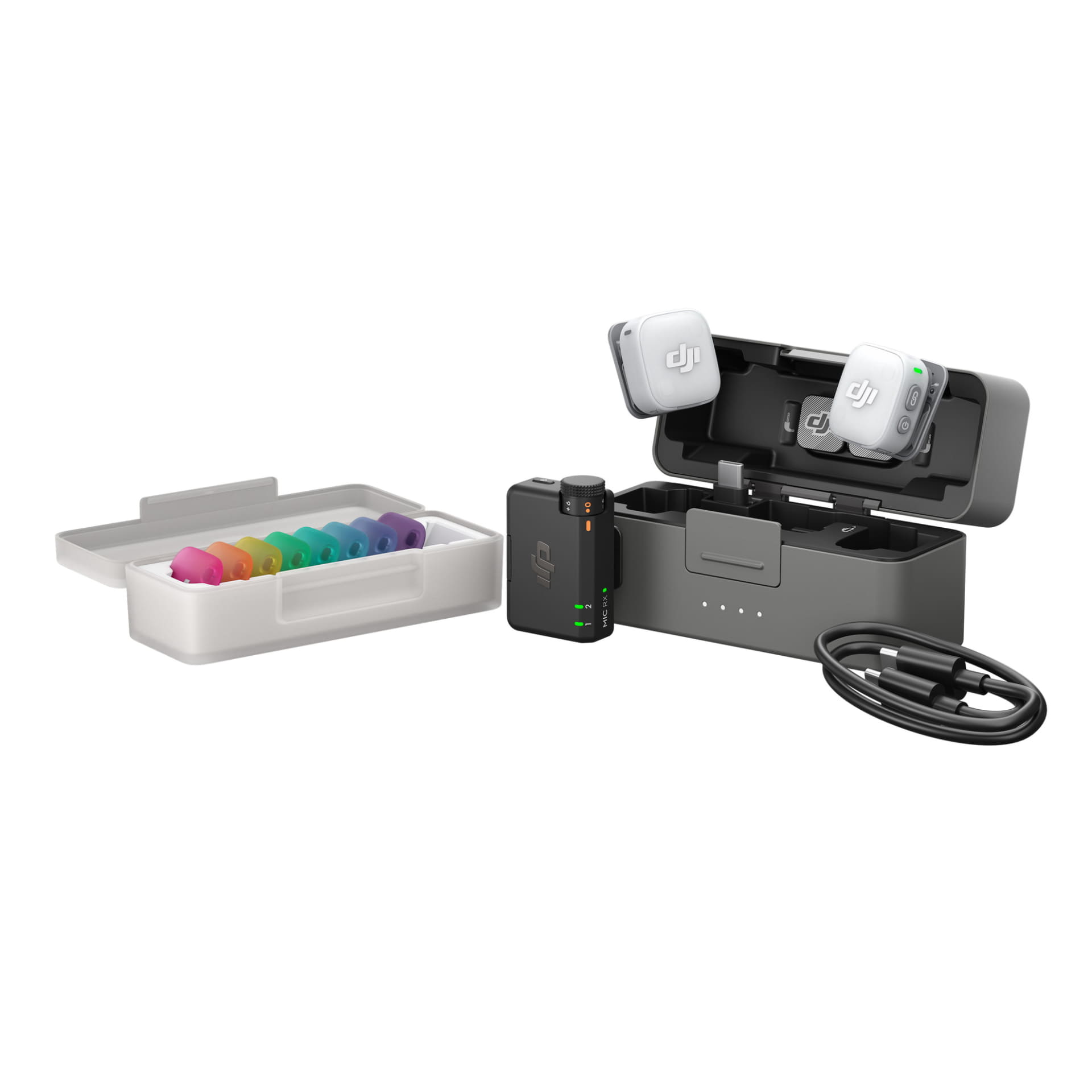 トランスミッター2つのセット　DJI Mic Mini 2（2TX+1RX+充電ケース）