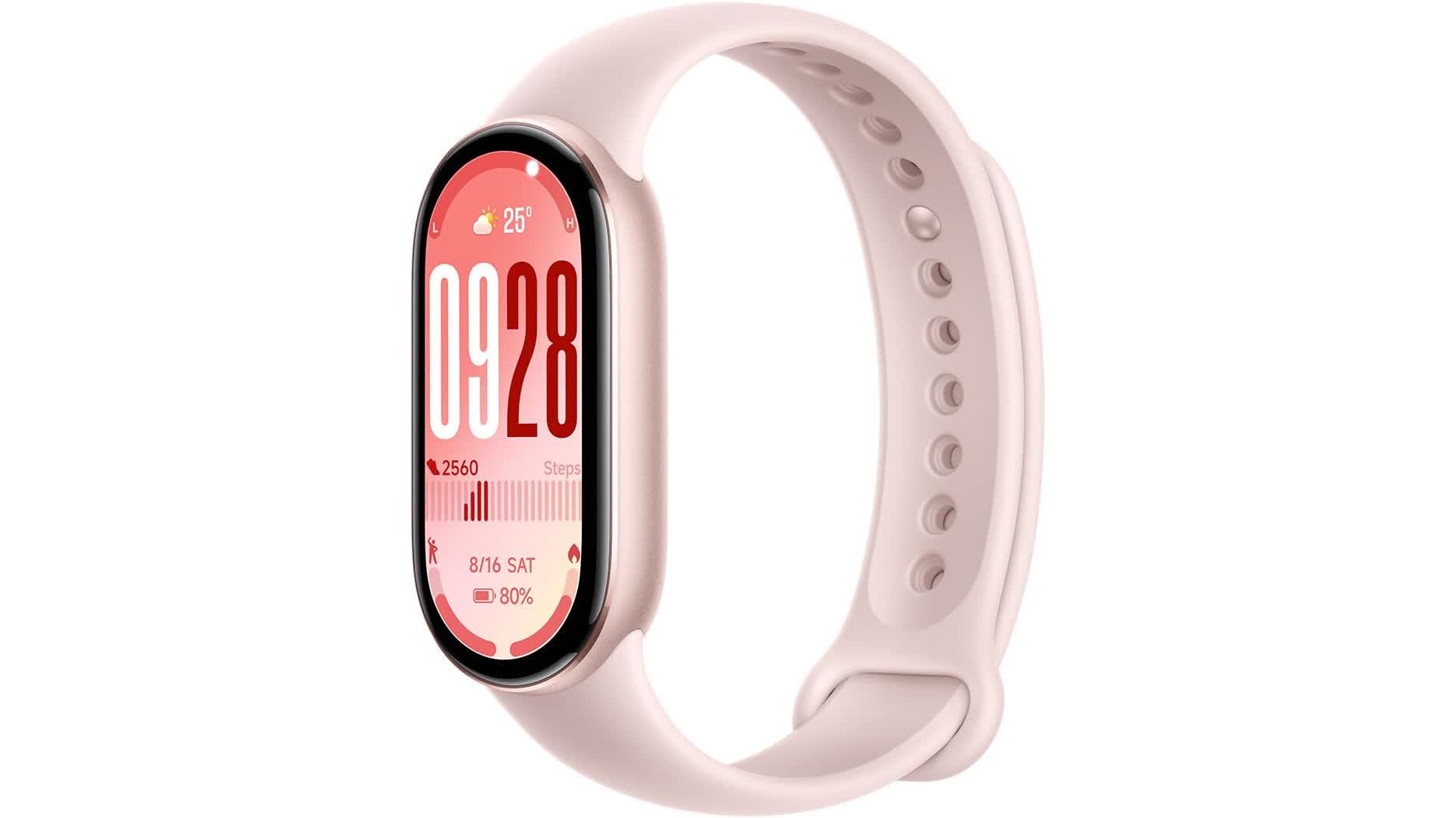 Xiaomi Smart Band 10 ミスティックローズ