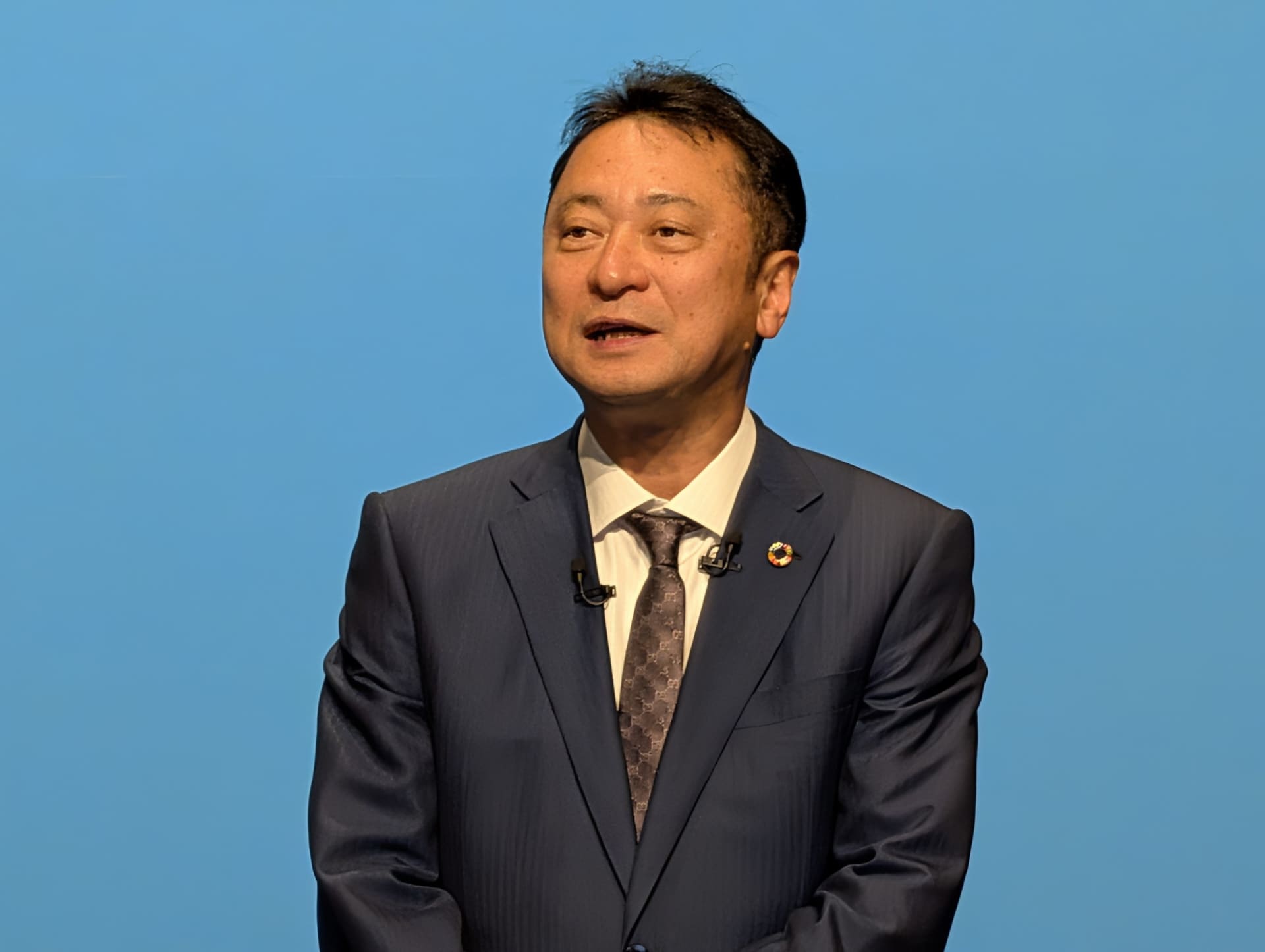 代表取締役 社長執行役員兼CEOの宮川潤一氏