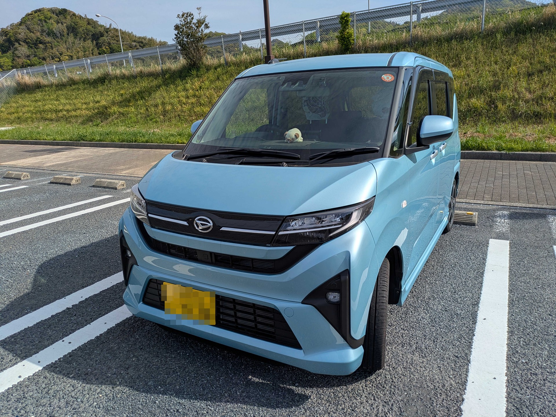 暇を見つけて九十九里や内房をしょっちゅう走っている、我が愛車ムーヴRS号