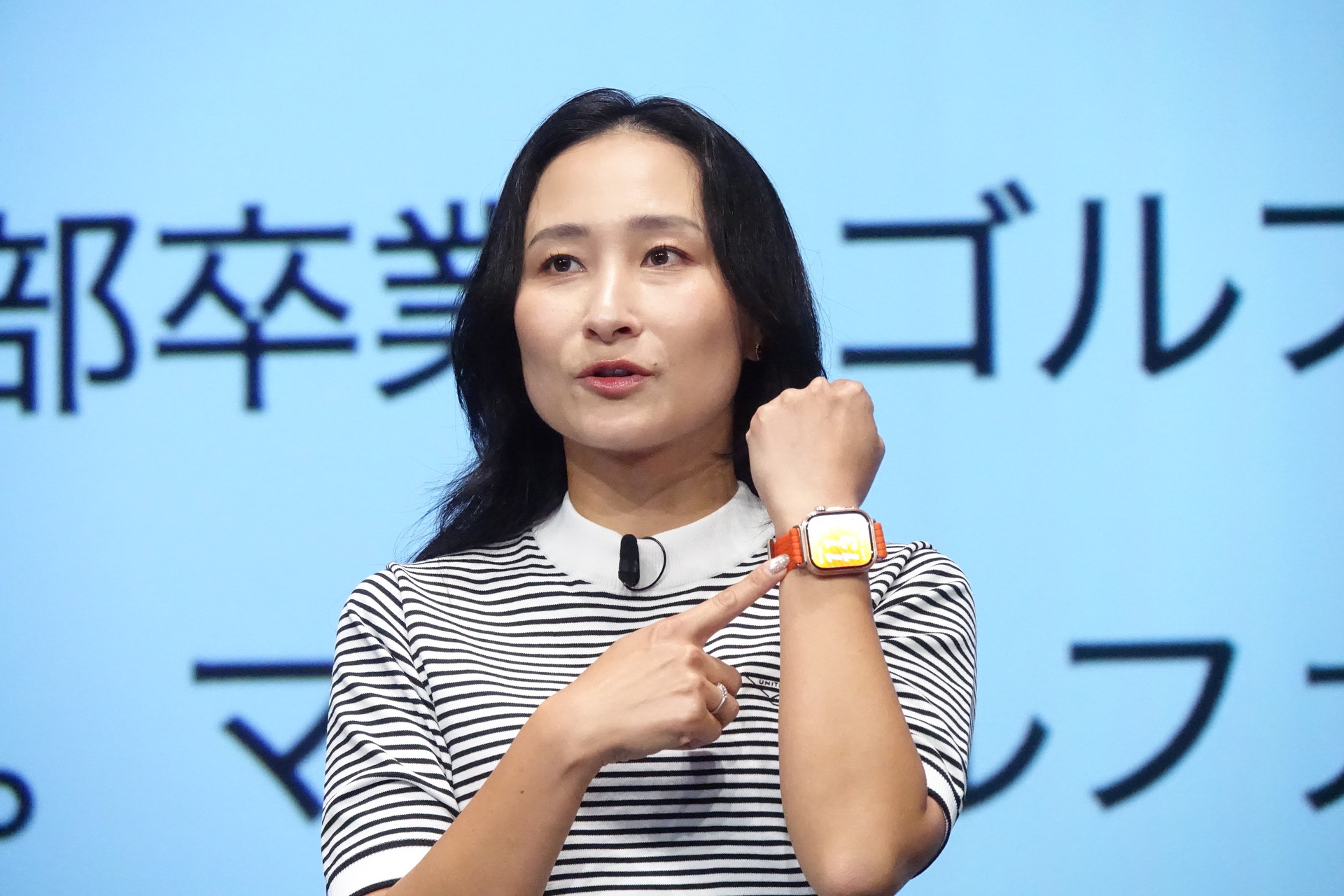 HUAWEI WATCH FIT 5 Proを着用するインフルエンサー由姫乃 せんぱい