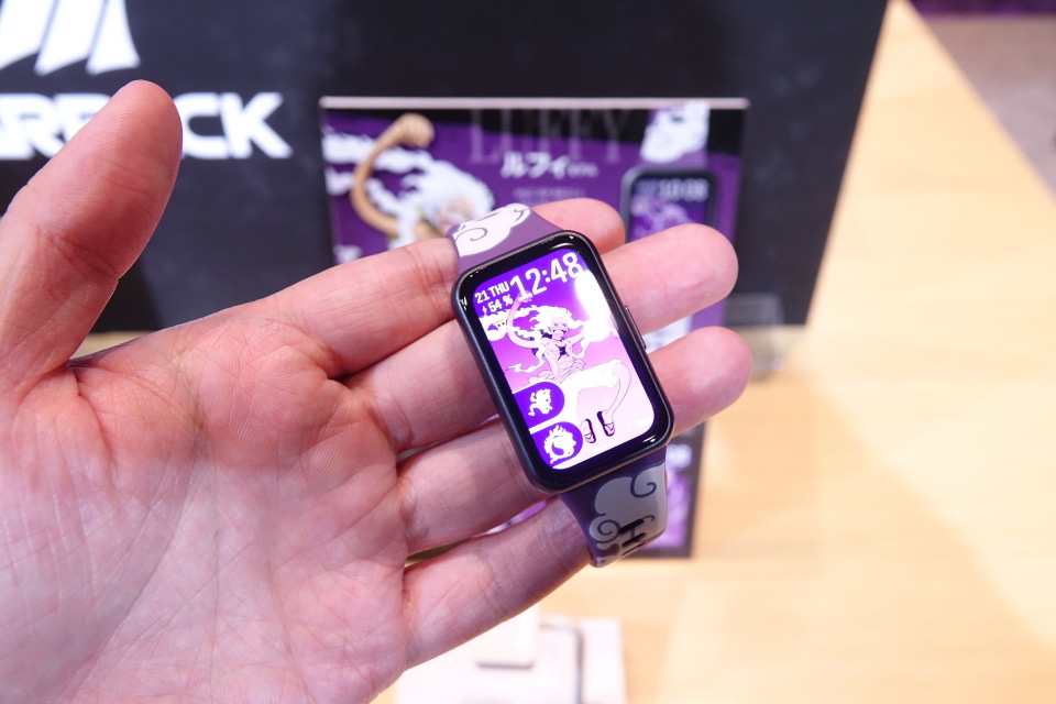 HUAWEI FreeClip 2」に新色パープル、GARRACKの「ONE PIECE」スマート