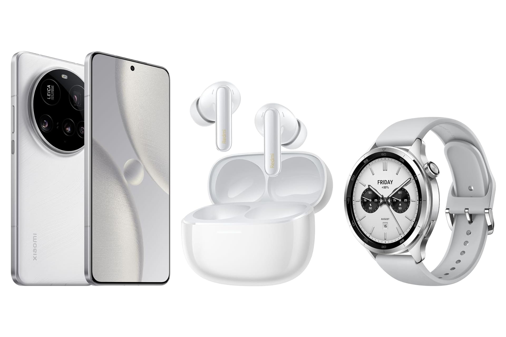 Xiaomi 15 Ultra、REDMI Buds 6 Pro、Xiaomi Watch S4