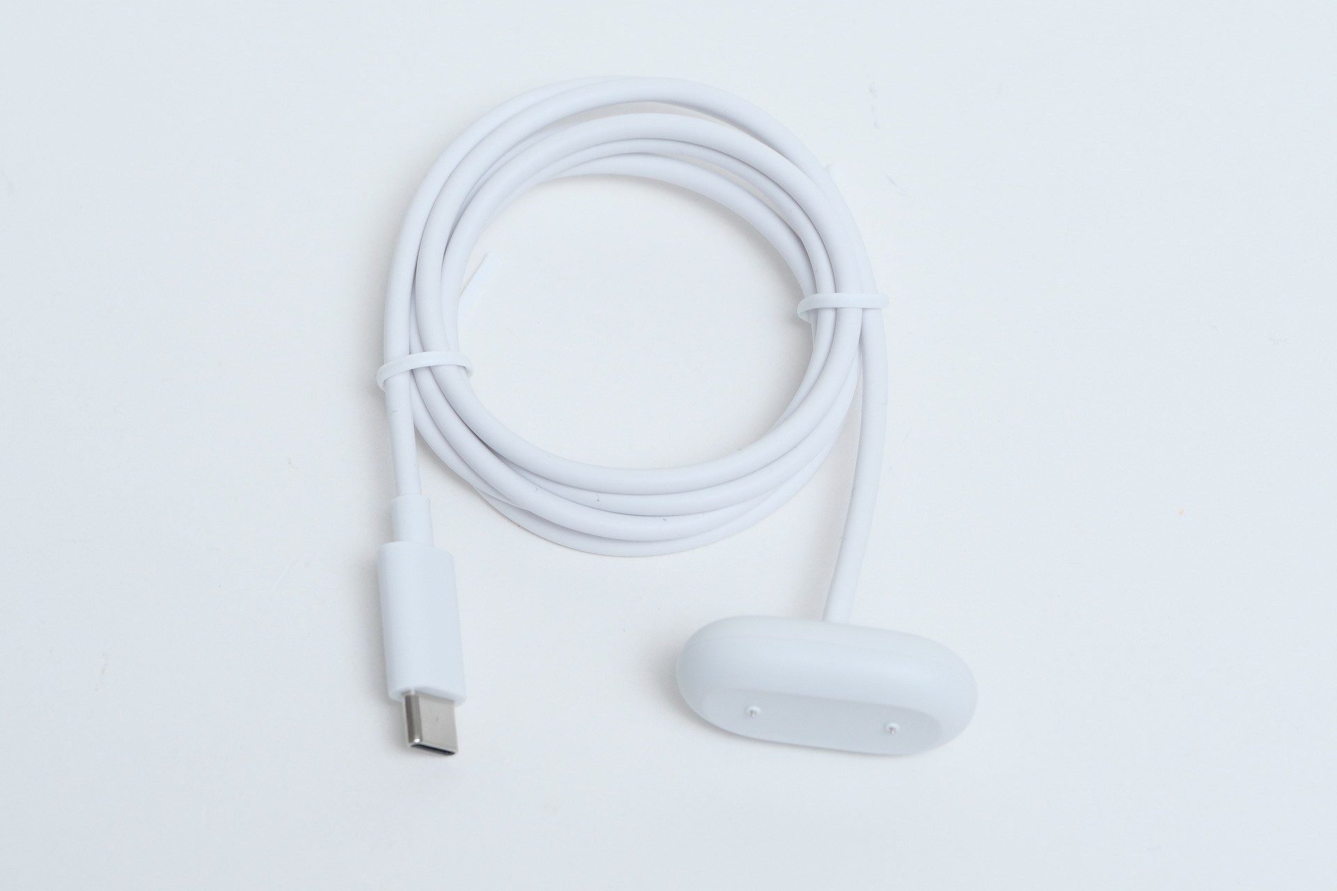 バッテリーの充電はこの専用充電器を利用。USB Type-C電源などに接続して充電を行う