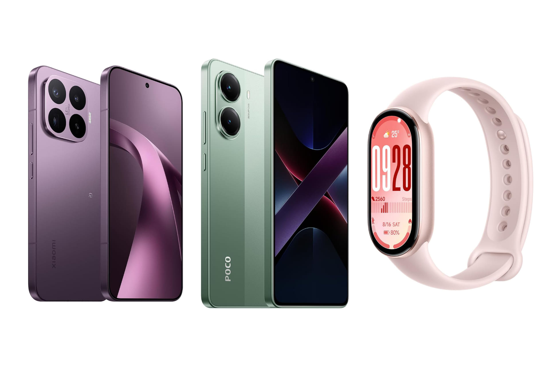 Xiaomi 17T Pro、POCO X7 Pro、Xiaomi Smart Band 10