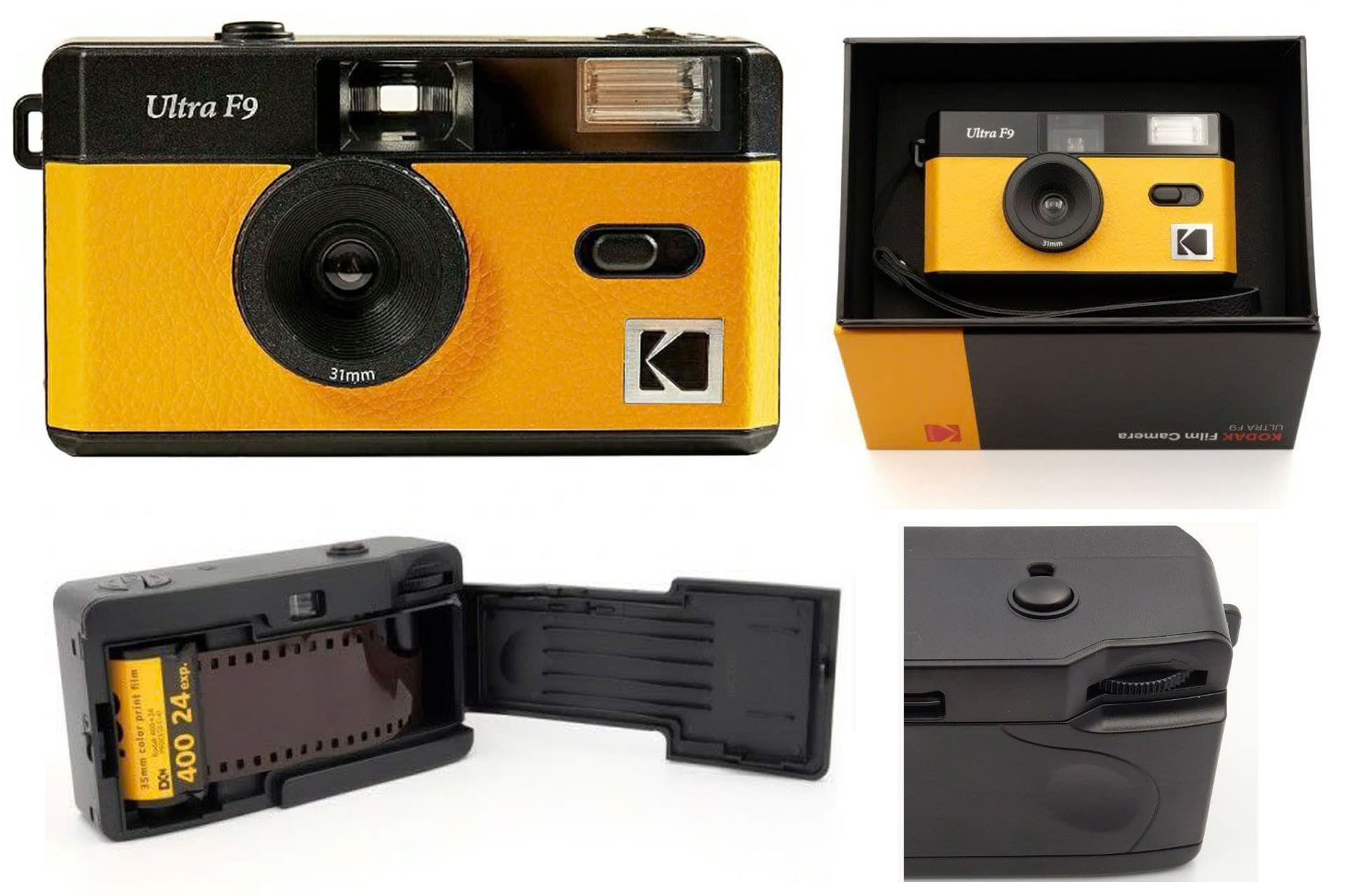 ハードオフで見たフィルムカメラは、確かこのカメラだったと思う。「Kodak ULTRA F9」というフィルムカメラだそうだ。※画像はKodak正規代理店・株式会社浅沼商会「アサヌマ ネット ショップ」製品ページより。