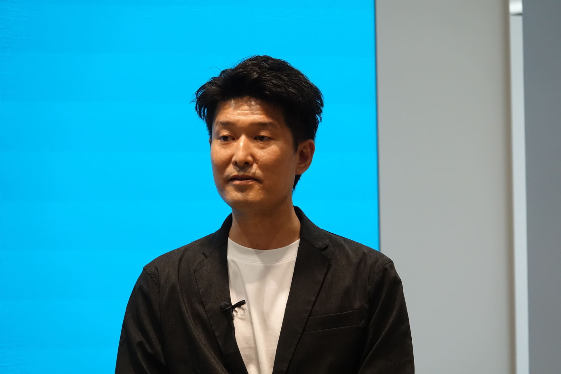 シャープ 通信事業本部長 中江優晃氏