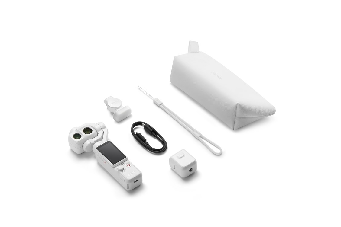Osmo Pocket 4P スタンダードコンボ（パールホワイト）