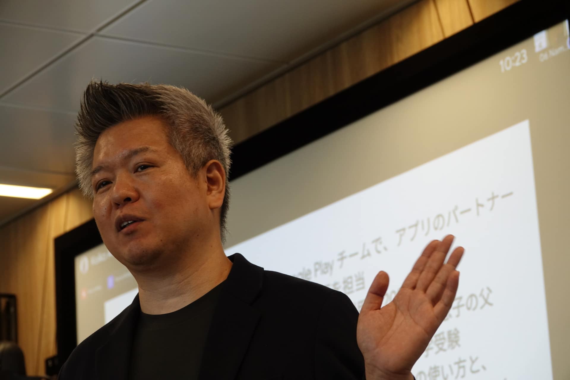 Google Playパートナーシップアプリ部門日本統括部長のエヴァン小島氏
