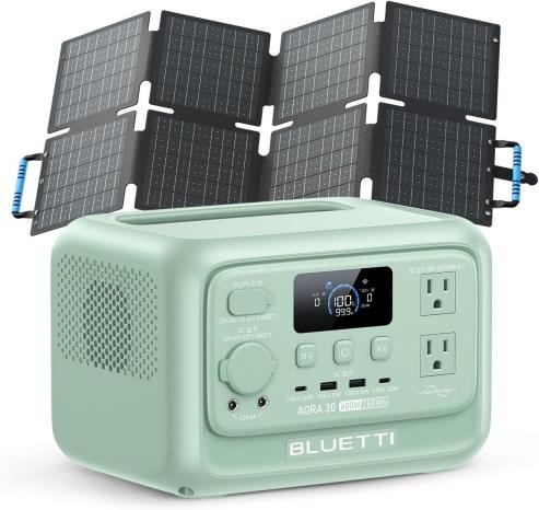 AORA 30 V2+BLUETTI SORA 60W ソーラーパネル