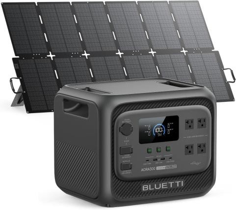 AORA 300+BLUETTI SORA 500W ソーラーパネル