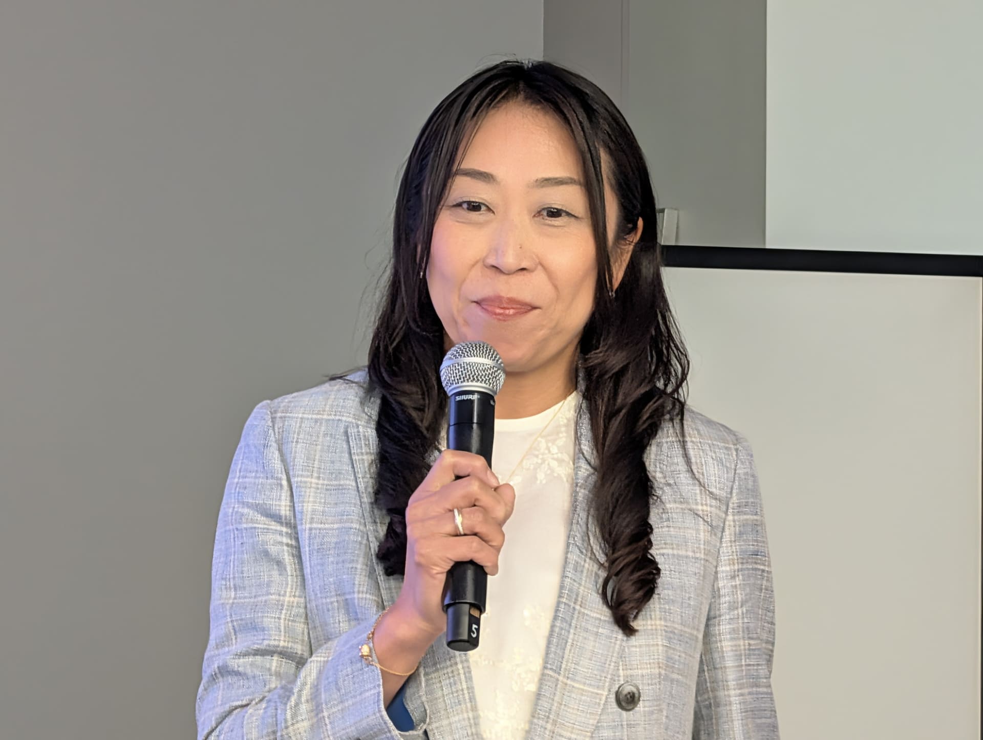 マネックス証券取締役社長執行役員の清明祐子氏