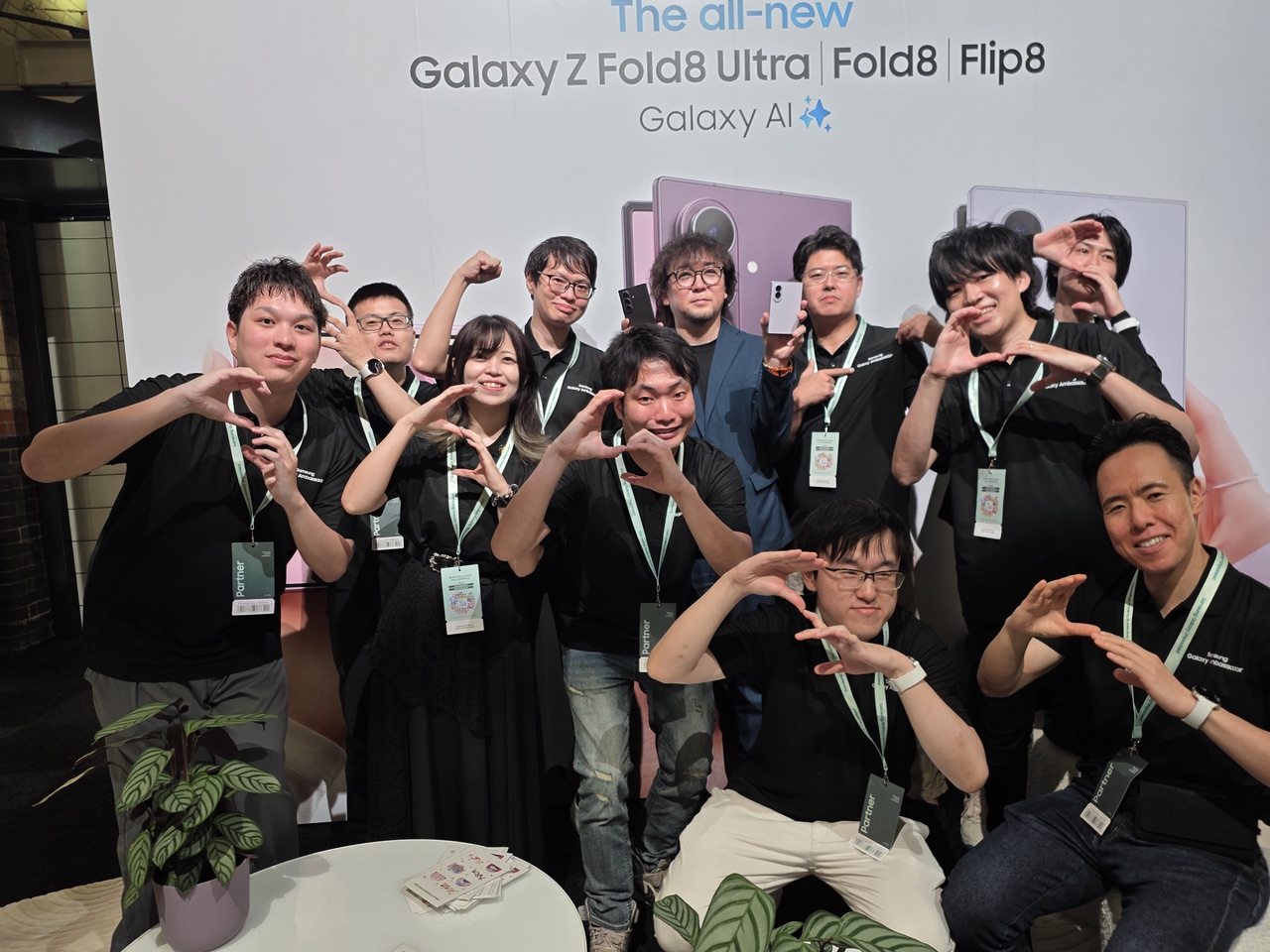 ソフトバンクの郷司氏とアンバサダー