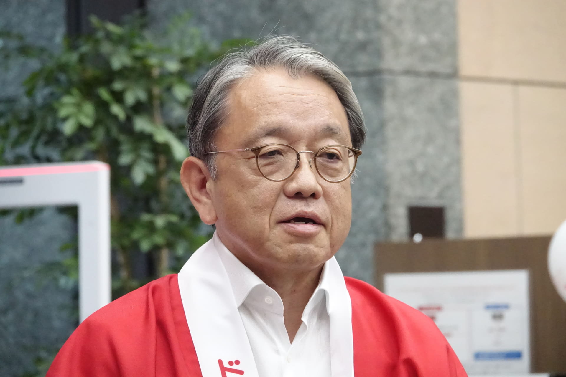 ドコモFG代表取締役社長の廣井孝史氏