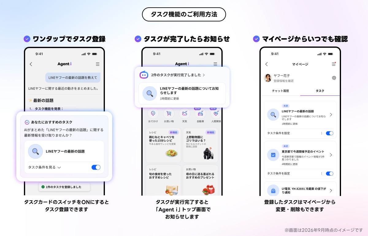 タスク機能