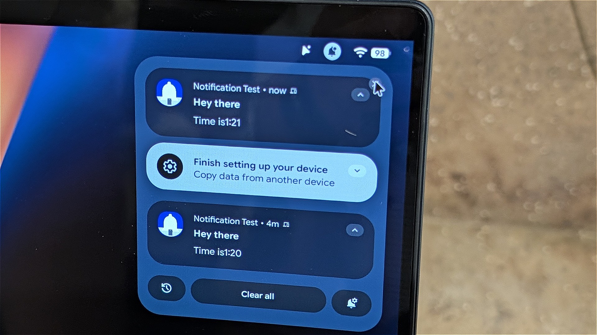 Notification Sync（通知の同期）