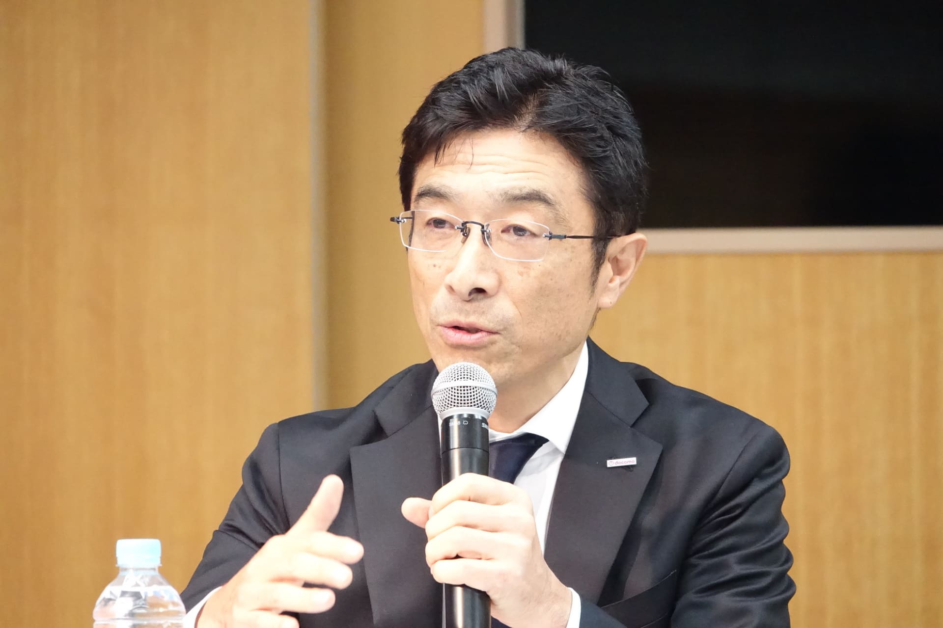 NTTドコモ代表取締役副社長の齋藤武氏