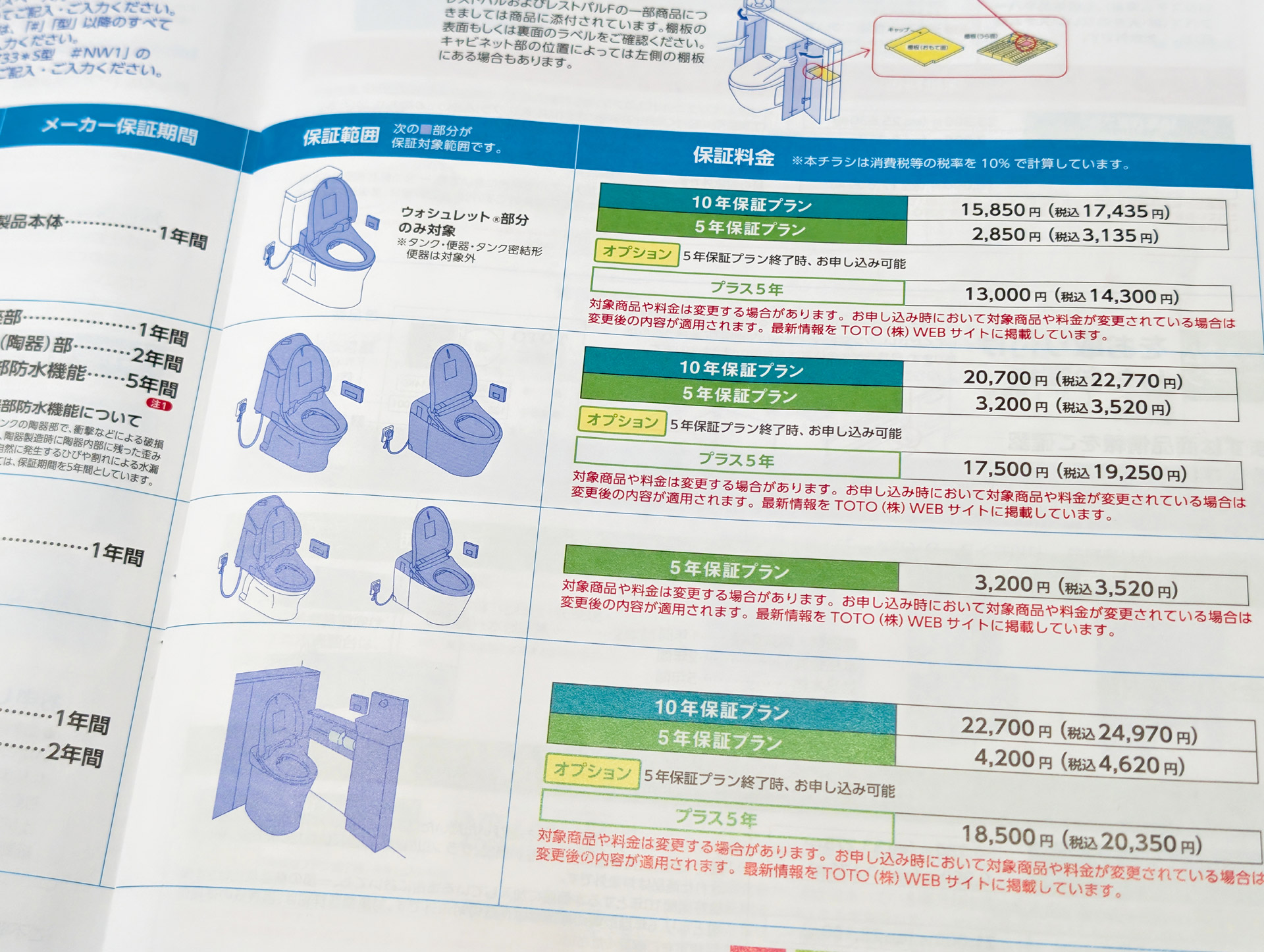 製品保証の仕組みがちょっとユニーク