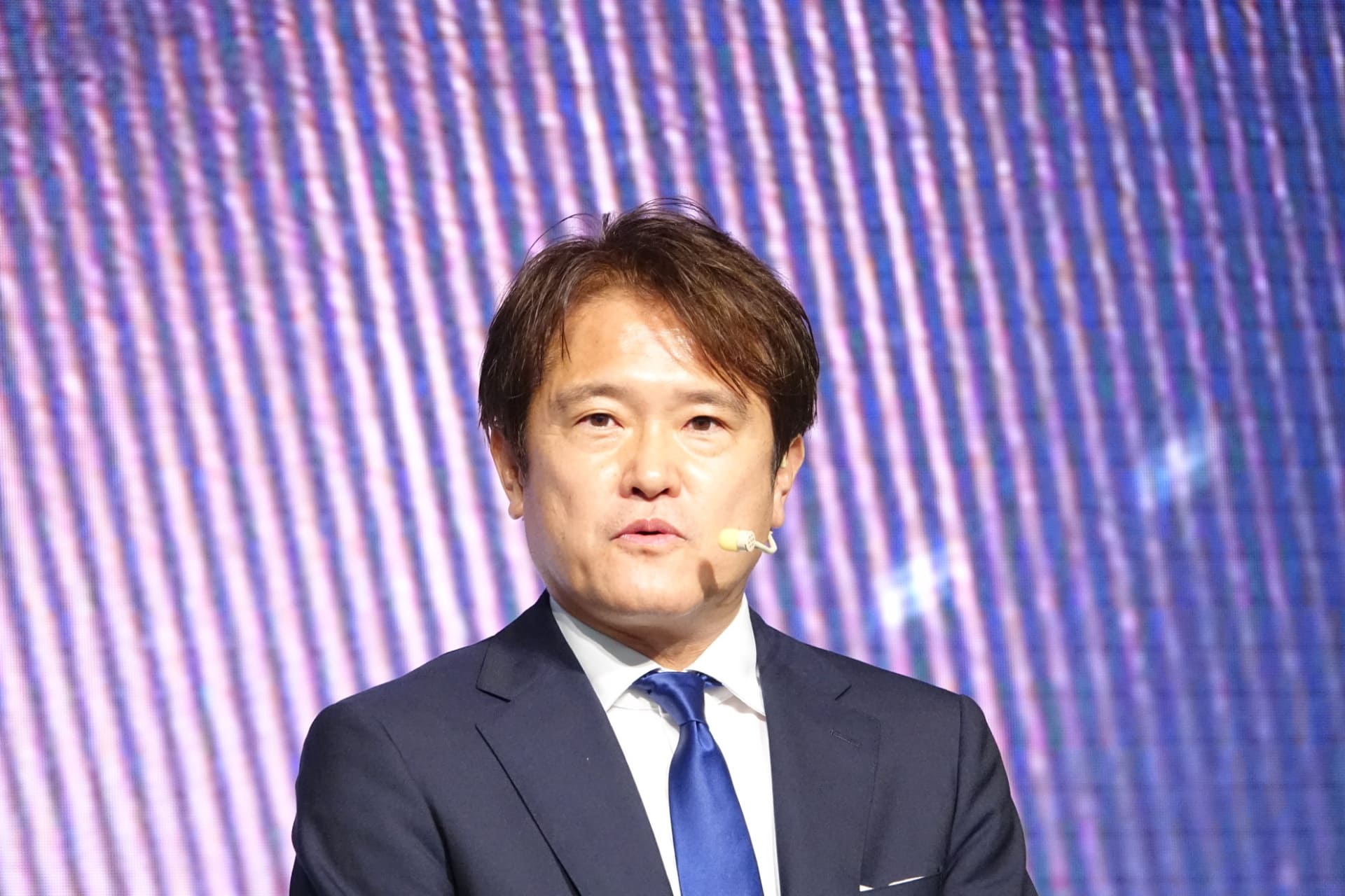 エリクソン・ジャパン代表取締役社長の安東宏昭氏
