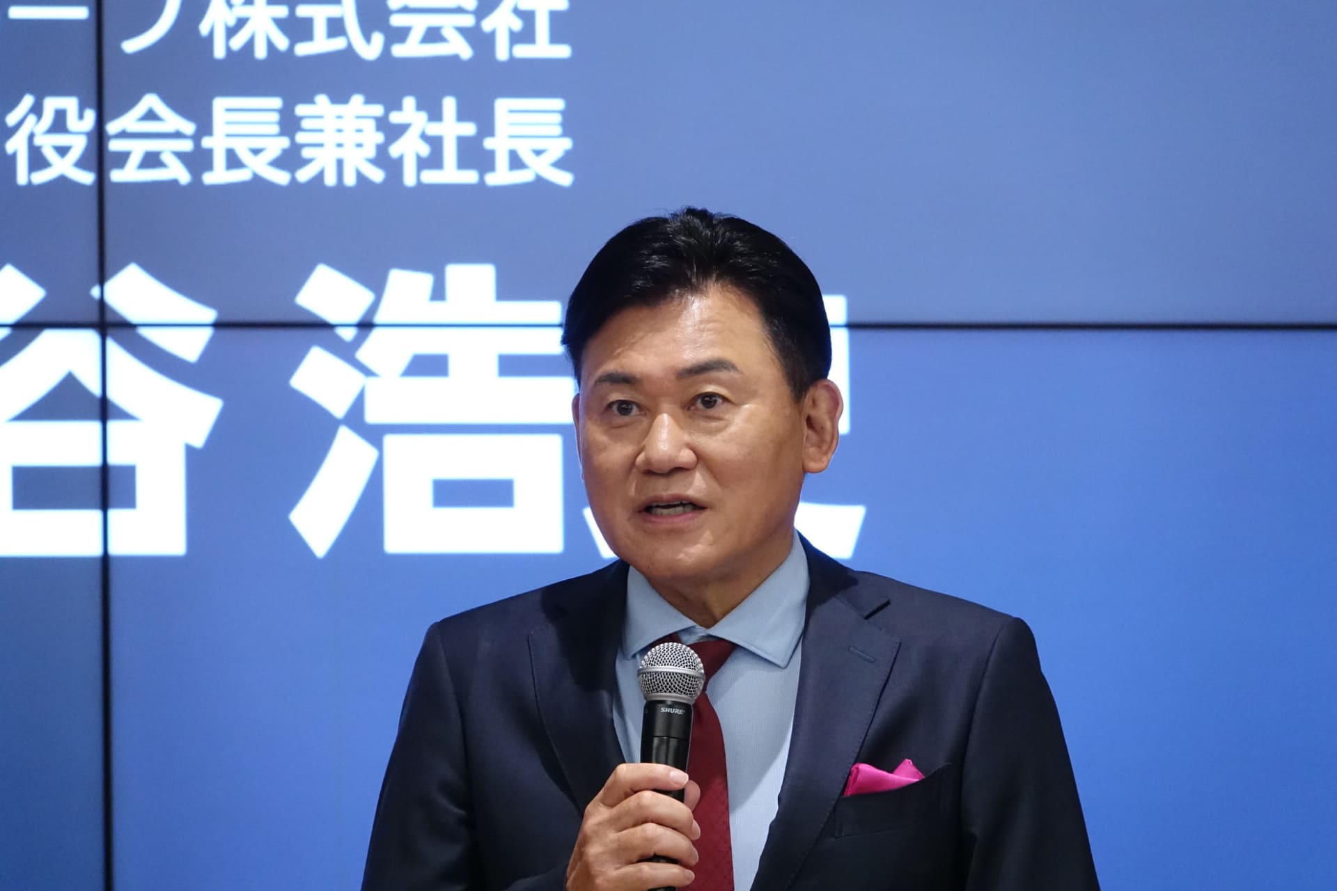 楽天グループ代表取締役会長兼社長の三木谷浩史氏