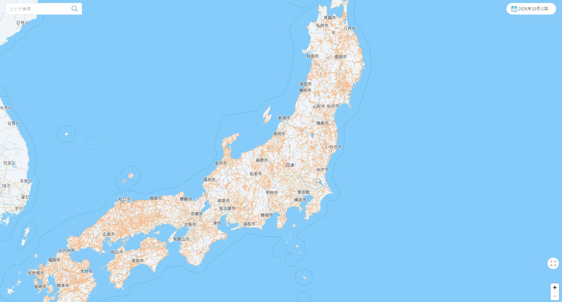 10月以降のマップ