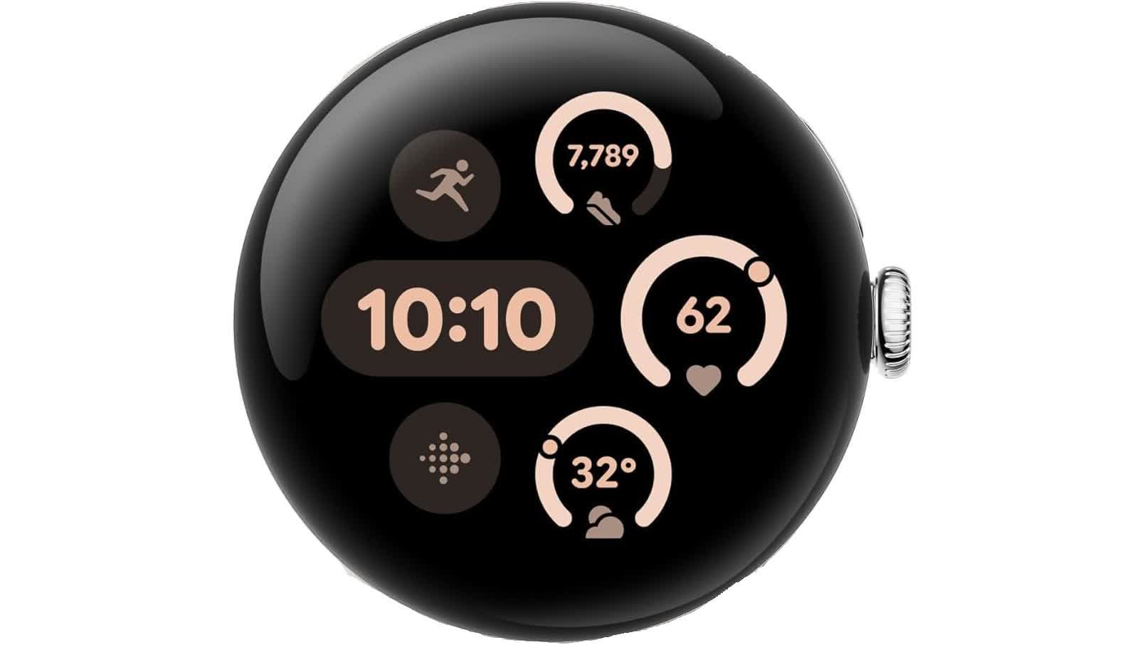 Pixel Watch 3 45mm Polished Silver