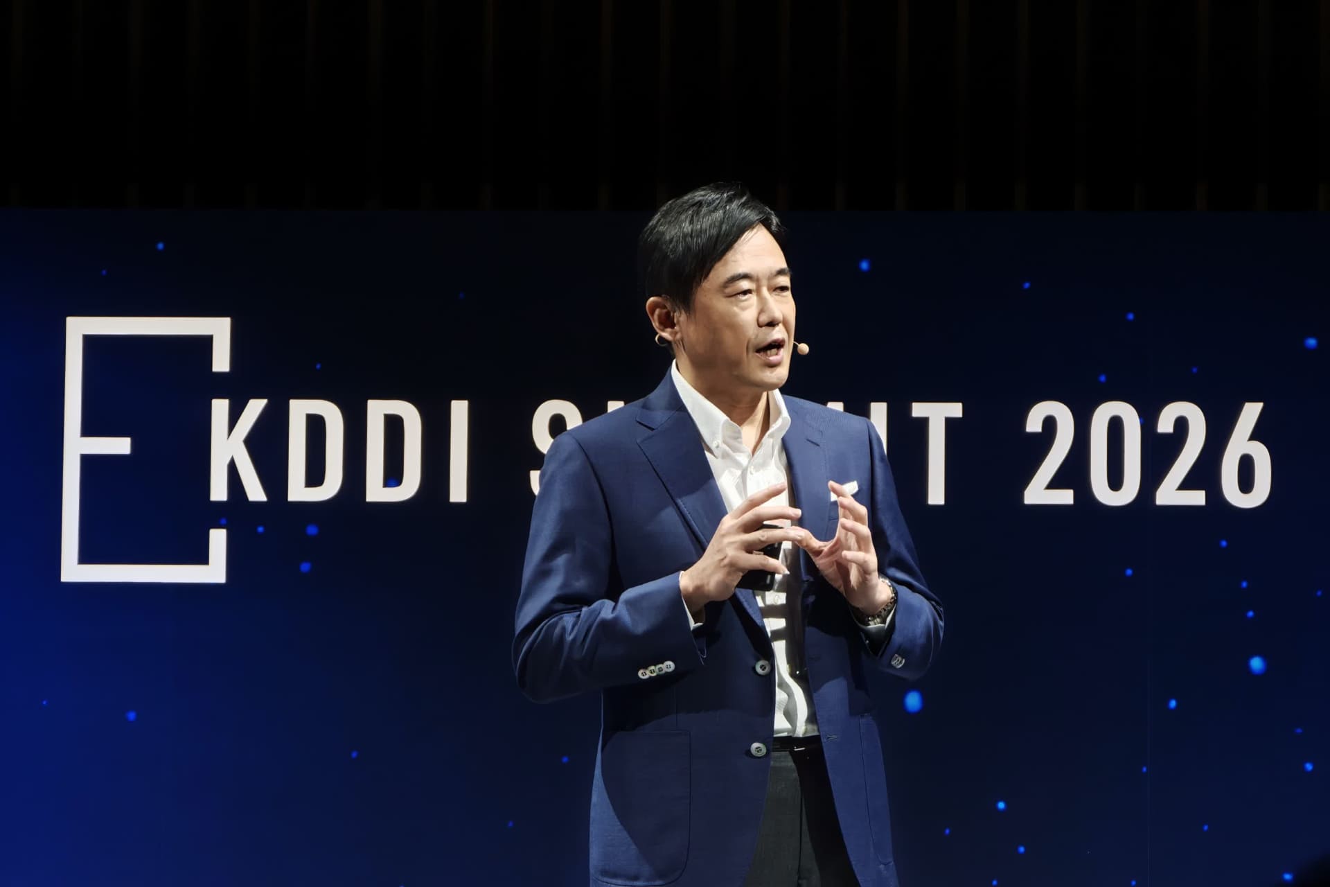 KDDI 代表取締役社長 CEO 松田浩路氏