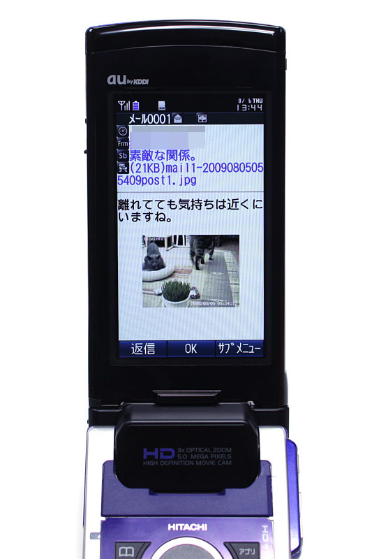 メッセージ内容は意味深だったりお気楽だったり。メッセージは約1000種類が用意されているとのこと。