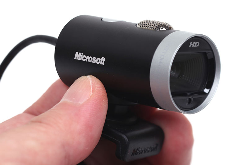 コンパクトなWebカメラだ