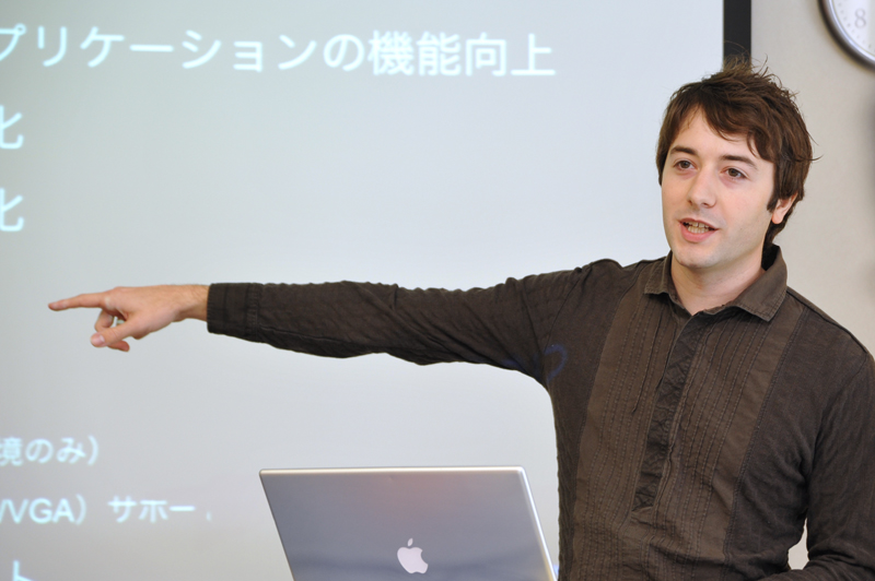 グーグル デベロッパー アドボケイトのクリス・プルエット氏