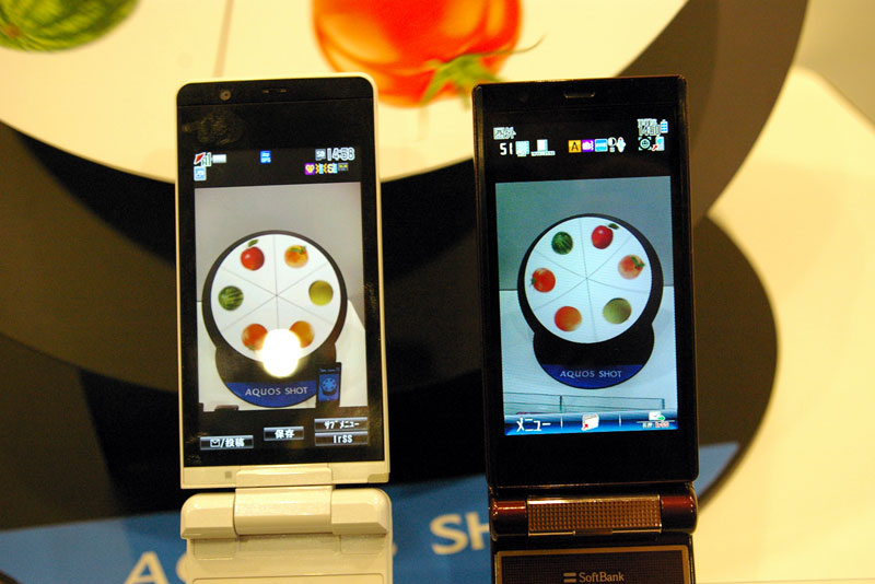 左のCCDカメラ撮影と比べ、右のCMOSカメラ撮影画像は、ゆがみが見られる