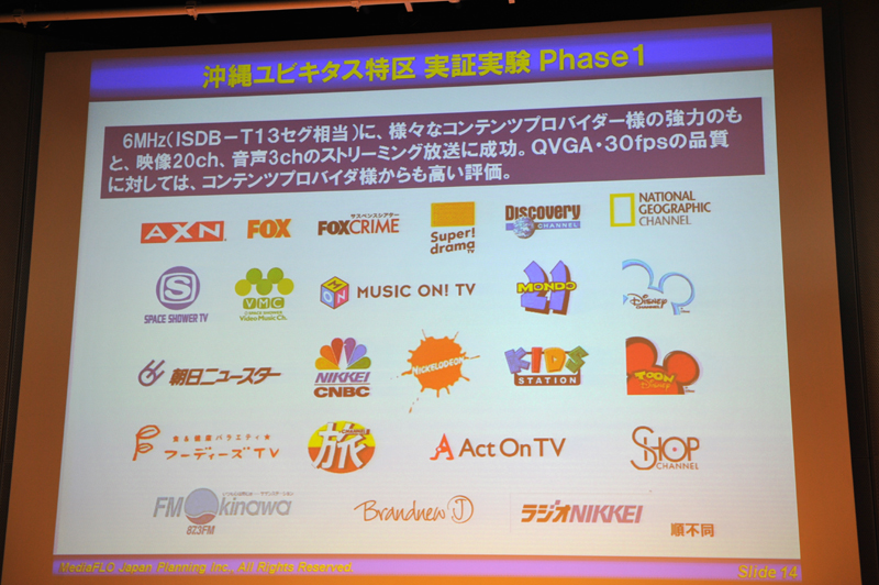 実証実験の第1段階では映像・音声のストリーミング配信を実施