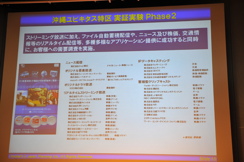 第2段階ではクリップキャストやIPデータキャストも実施する